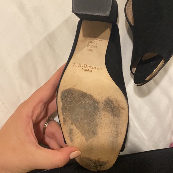 GUC Black LK Bennett heels - Picture 4 of 4